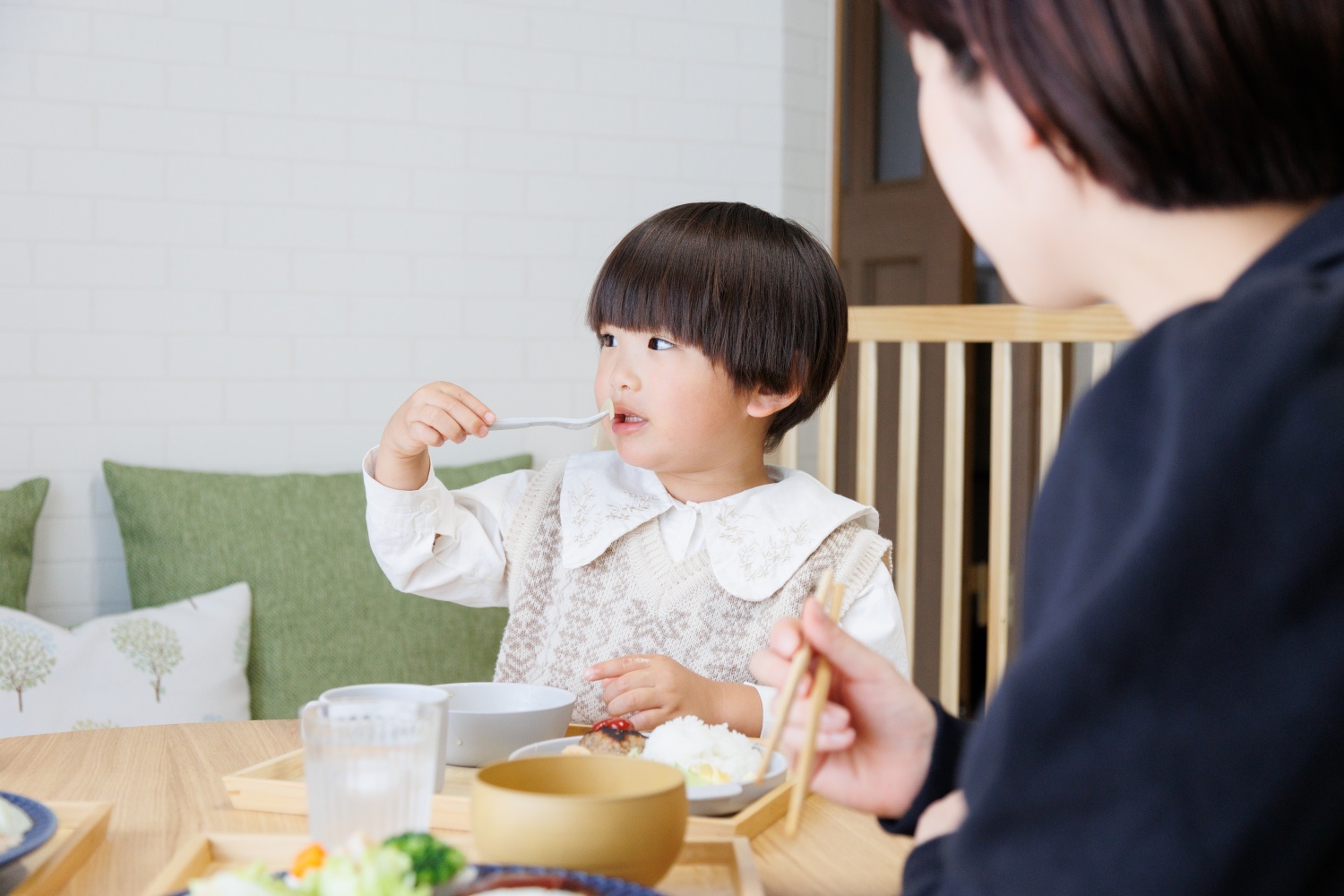 親子の画像